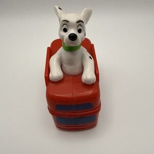 DISNEY 101 DALMATIANS McDonald's 1996 #52 RED DOUBLE DECKER BUS